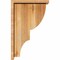 Ekena Millwork Ridgewood Rough Sawn Corbel w/Backplate, Western Red Cedar, 6"W x 14"D x 22"H COR06X14X22RID01RWR - alternate 2